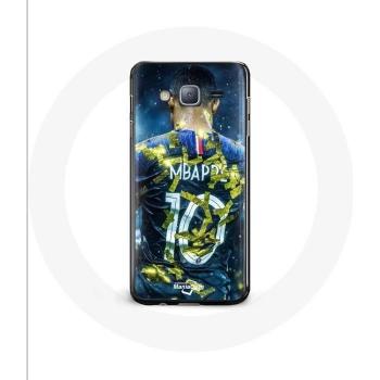 Coque pour Samsung Galaxy J3 2016 Mbappé Football