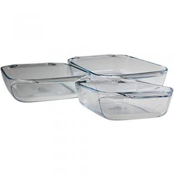 PYREX Irresistible Rectangular Glass Oven Dishes Easy Grip