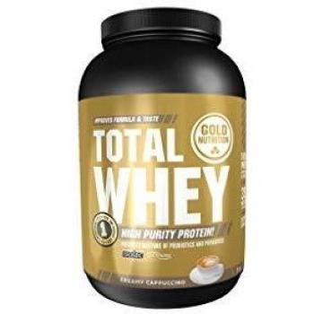 Total Whey Proteína GoldNutrition, 2 Kg, Capuccino