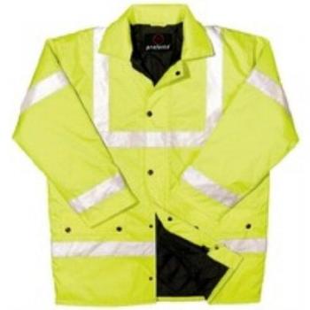 Hi Vis Jacket High Visibility Yellow Waterproof Coat Anorak Parka Viz EN471