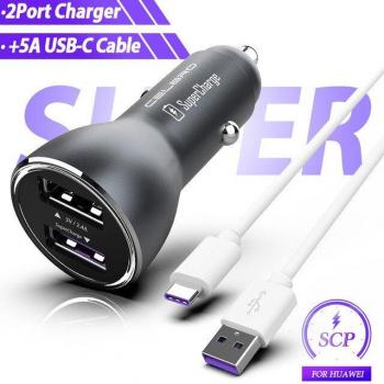 Cargador de coche Huawei P20 Supercharge