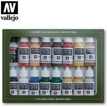 Vallejo 770148 8429551701488 Amerikanische Revolution, Farbset Vallejo Modellbaufarben