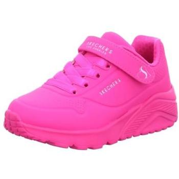 Bright Pink School Shoes – Skechers Girls Uno Lite