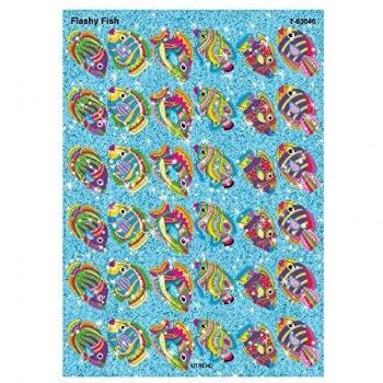 72 Starfish Sparkle Stickers