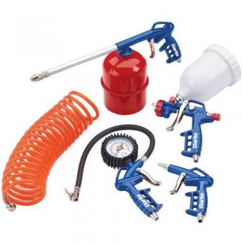 Clarke 5-Piece Kit1100 Air Tool Set with Gravity Sprayer