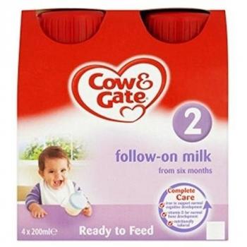 Leche de Continuación Cow & Gate 2 4 x 200ml