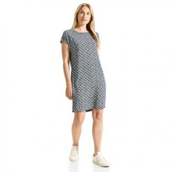 Cecil Damen Sommerkleid in Dunkelpetrol, Größe S