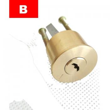 Accessoire de serrure en cuivre