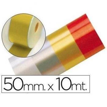 Cinta fantasia 10 mt x 50 mm oro Eurocinsa 870315