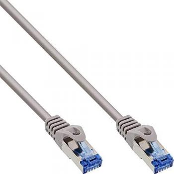 InLine Patch-Kabel RJ-45 (M) bis RJ-45 (M) (S/FTP, CAT6a, 1 m)