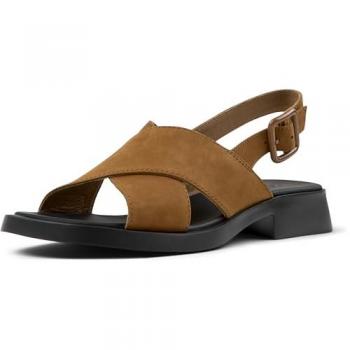 Camper Sandalias Mujer 005 Dana Color Marrón con Hebilla