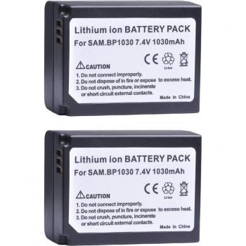 Tectra Kamera‑Batteriepaket BP1030 (4 Stück) – geeignet für NX210 und NX200