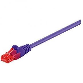 7.5m Violet Cat.6 U/UTP Patch Cable, CCA