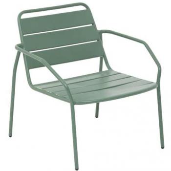 Phuket Green Olive Sillón de Acero Hesperide