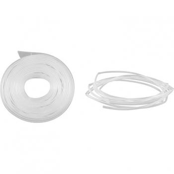 Transparent Heat Shrink Tube for Car and Boat Wiring, 6mm 5M & 10mm 2M