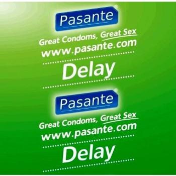 Pasante Delay Ultra Thin Condoms, 36 pieces