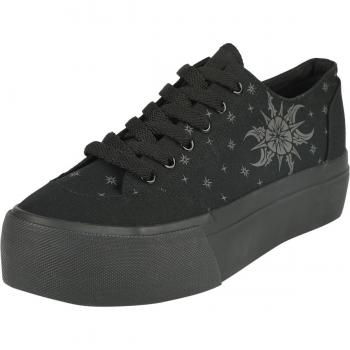 Gothicana Plateau Trainers with Stars and Celestial Motif