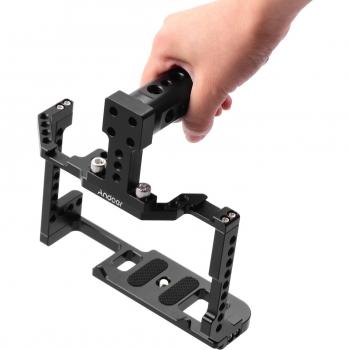 Andoer Camera Rig with Top Handle for Canon EOS 90D/80D/70D
