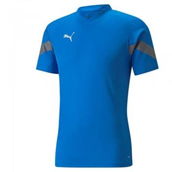 PUMA Training Top Teamfinal – Electric Blue & Smoked Pearl