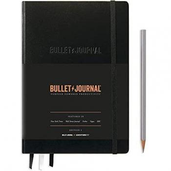 A5 Dotted Bullet Journal Black