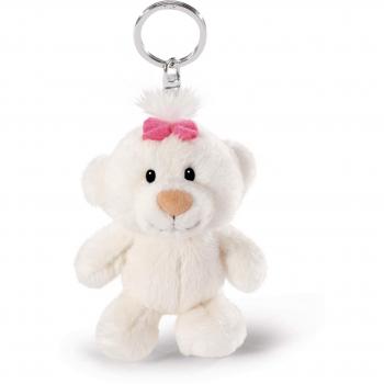 Nici White Bear Mini‑Schlüsselhänger – 10 cm