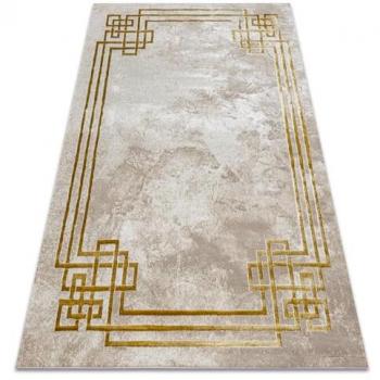Tapis Structurel Z203az137 Beige / Or 120x170 cm