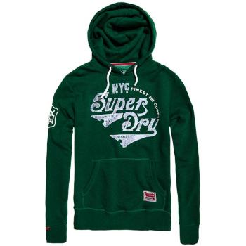 Superdry Herren Sweatshirt 34th St, Bright Midwest Green
