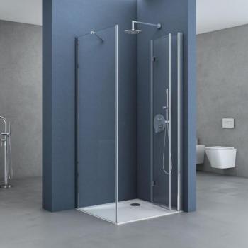 Sogood Falttür-Dusche Ravenna27 inkl. Duschtasse