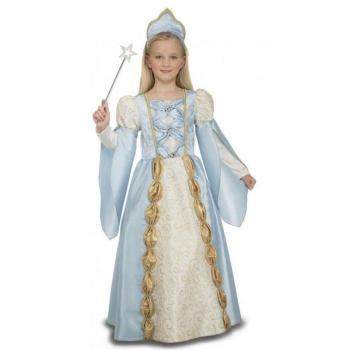 Fato da Rainha Feminino Azul