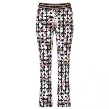 MARC CAIN Hose Flared Fit FREDERICA dunkelblau | 44