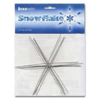 Beadsmith Decorative Snowflake Wire Forms
