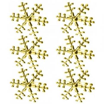 6pcs Snowflake Rhinestone Napkin Rings