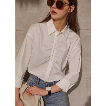 Amii Camiseta Estilo Casual con Bordado