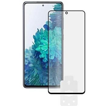 Black KSIX 2.5D Tempered Glass Protector for Samsung Galaxy S20 FE 5G – Durable