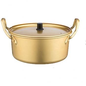 Unibird Yellow Aluminum Soup Pot for Noodles
