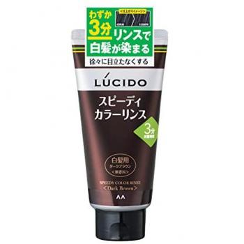 Mandom Lucido Quick-Color Rinse – Dark Brown 160g
