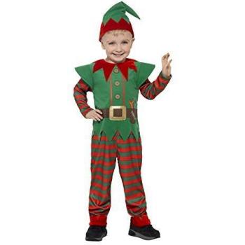 Junior Jolly Elf Attire – Red & Green