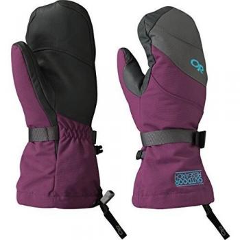 Outdoor Research Damen HighCamp Handschuhe – Orchid, Charcoal & Rio – Large