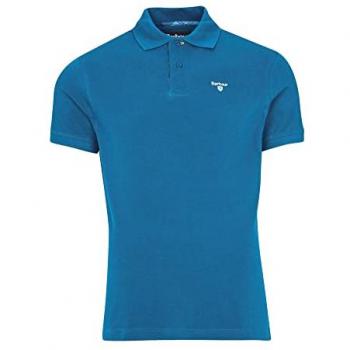 Blue Tartan Pique Polo – Barbour 2XL Menswear