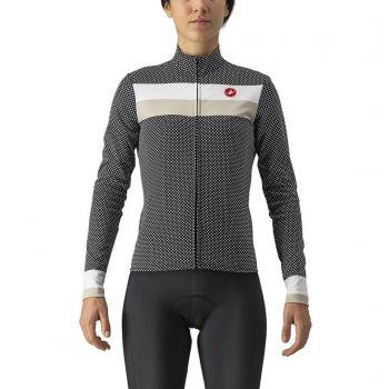 Manica Lunga Volare Castelli Donna Nero Bianco S
