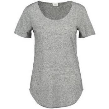 JDY Poloshirt Grau – Einfärbereinheit – M