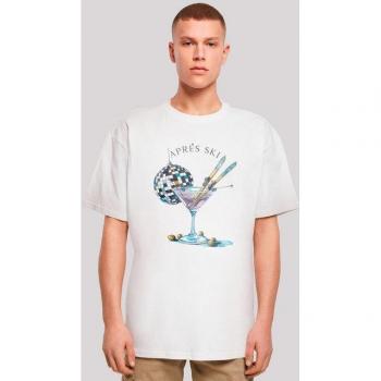 F4NT4STIC Après Ski Martini Winter Sport Casual T-Shirt 100% Baumwolle Oversize