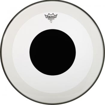 Remo 20-Inch Powerstroke 3 Clear Bass Drum Head with Dot