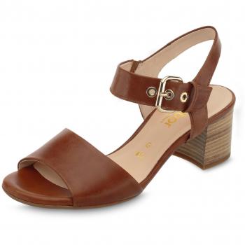 Flex-Sandale Gabor Comfort 82.920‑54 – Damen, 50 mm Absatz, 5, Cognac