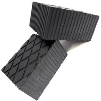 Tamponi In Gomma per Ponti Sollevatori Set da 2 Pezzi 16x12x8 cm