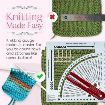 DIY Knitting Accessories Gauge Converter