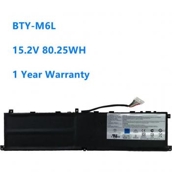Batterie d'ordinateur portable BTY-M6L pour MSI PS63