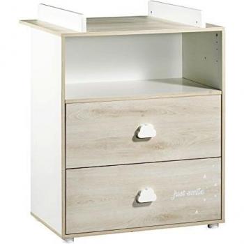 Cassettiera Fasciatoio Sm161 Baby Price Smile Faggio Cenere