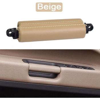 Manija de puerta interior de cuero para Volkswagen Touareg 2003-2007