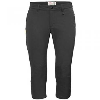 Fjällräven Dames Capri-broek Abisko, kleur: donkergrijs, Maat 36